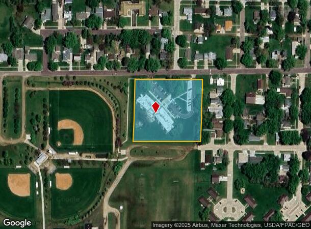  1202 S 3Rd Ave, Rock Rapids, IA Parcel Map