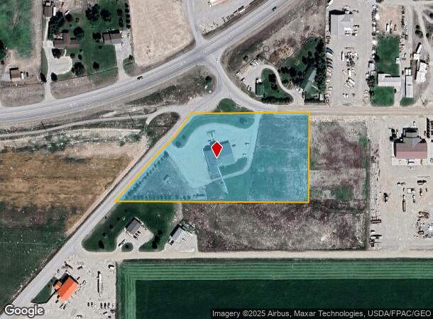 2150 Overland Rd, Dillon, MT Parcel Map