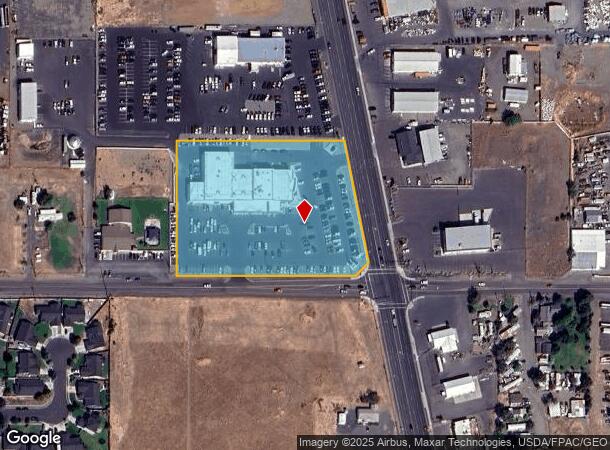 80364 N Highway 395, Hermiston, OR Parcel Map