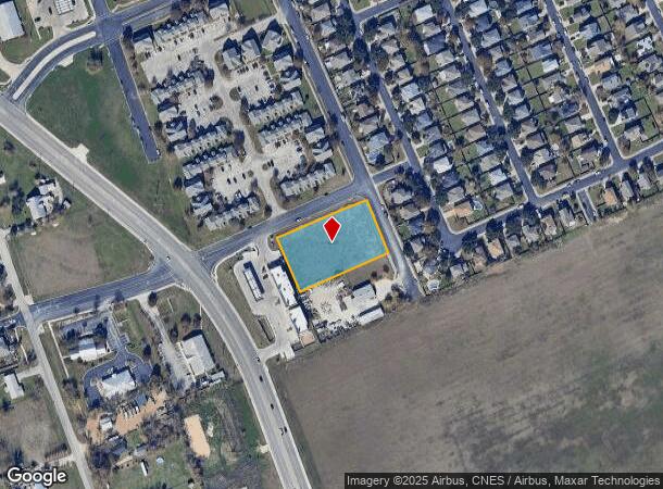  706 High Tech Dr, Georgetown, TX Parcel Map
