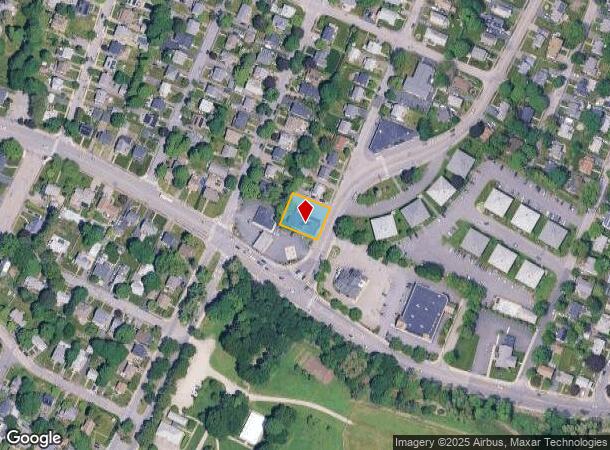 14 Warren St, Waltham, MA Parcel Map