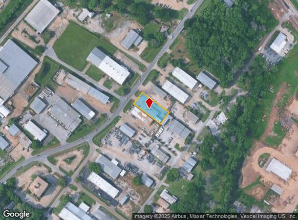 125 Southpark Rd, Lafayette, LA Parcel Map