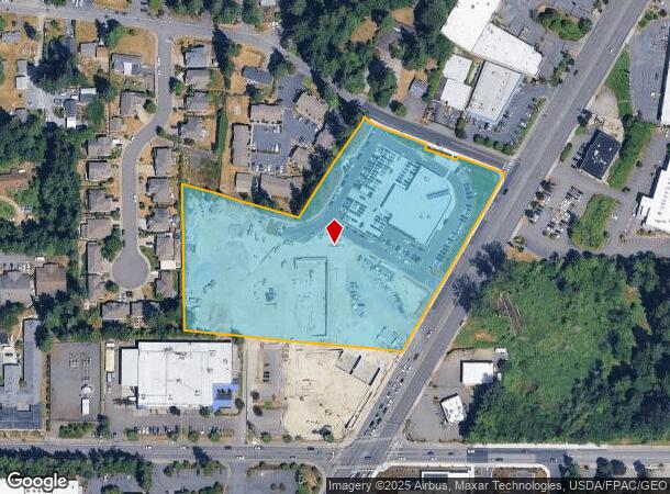  18600 Highway 99, Lynnwood, WA Parcel Map