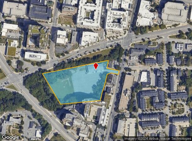  125 York Rd, Towson, MD Parcel Map