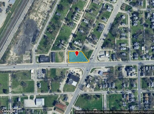 820 W Central Ave, Toledo, OH Parcel Map