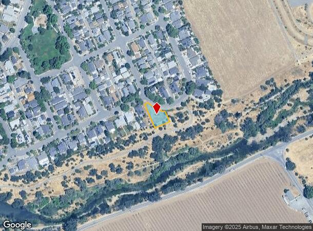  Red Bud Ln, Winters, CA Parcel Map