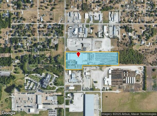  1111 N 161St East Ave, Tulsa, OK Parcel Map