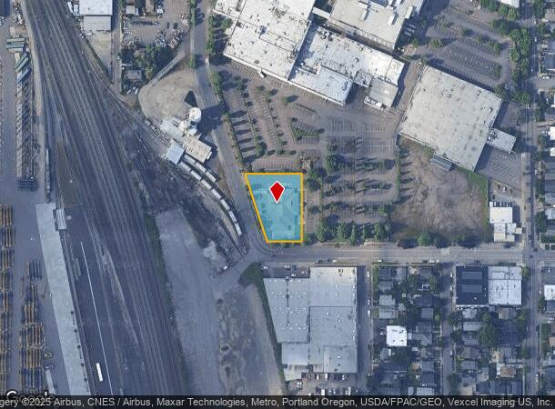  2217 Se Gladstone St, Portland, OR Parcel Map