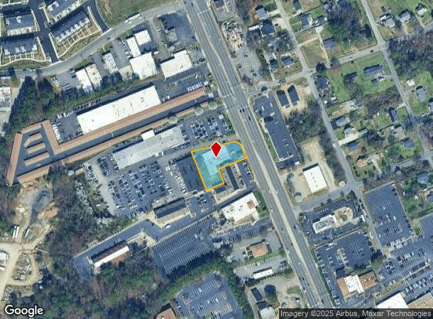 7209 W Broad St, Henrico, VA Parcel Map