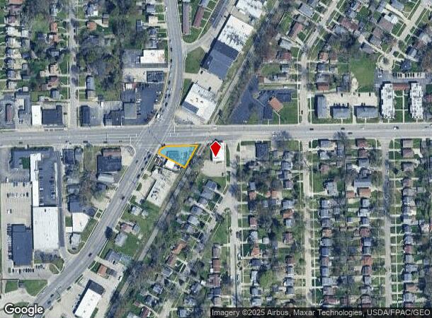  2533 W Central Ave, Toledo, OH Parcel Map