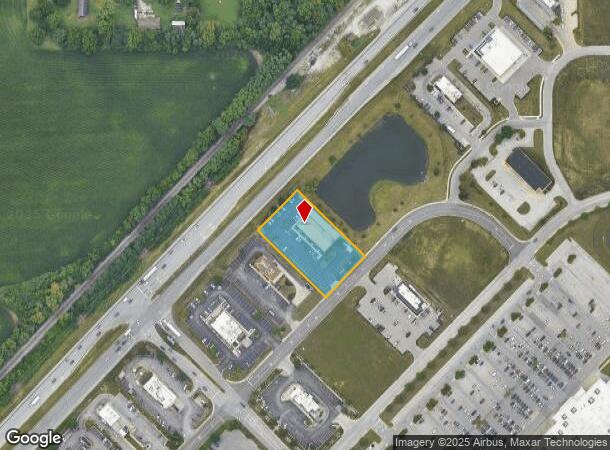 8190 Windfall Ln, Camby, IN Parcel Map