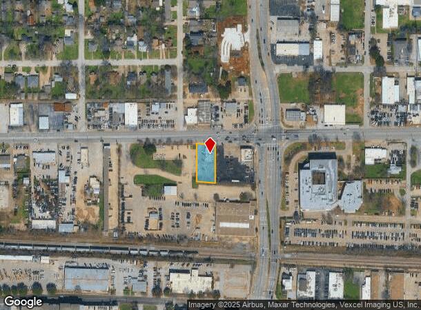  720 W Division St, Arlington, TX Parcel Map