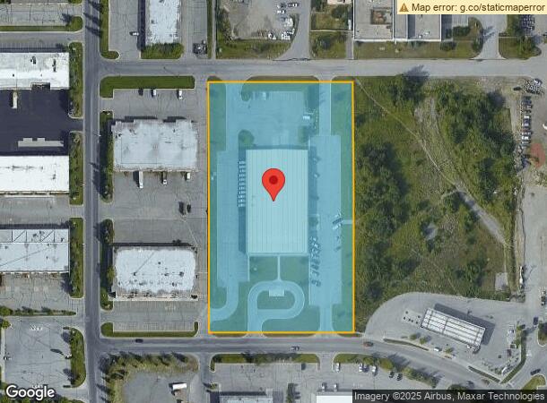  1221 Huffman Park Dr, Anchorage, AK Parcel Map