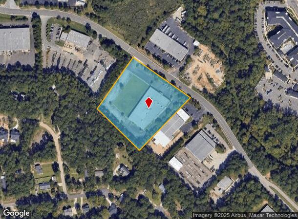  117 International Dr, Morrisville, NC Parcel Map