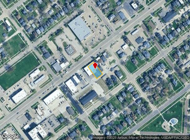  1535 1St Ave Se, Cedar Rapids, IA Parcel Map