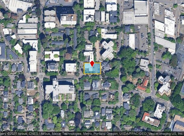  2185 Sw Park Pl, Portland, OR Parcel Map