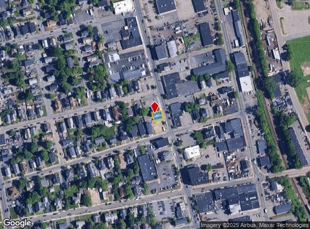  1049 Main St, Brockton, MA Parcel Map