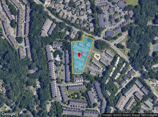1439 Briarwood Rd Ne, Brookhaven, GA Parcel Map