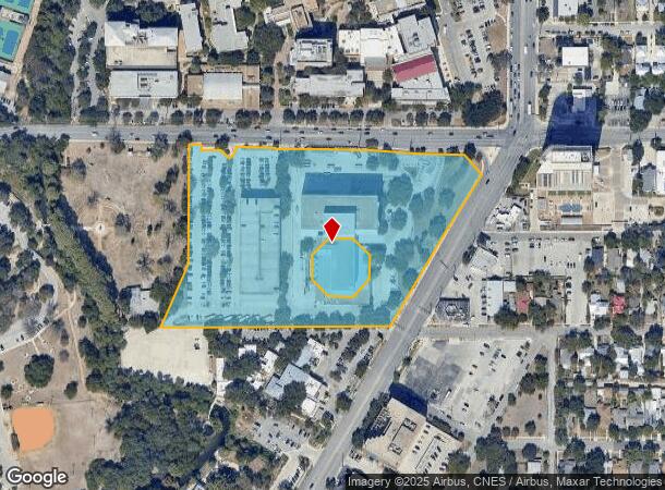4119 Broadway, San Antonio, TX Parcel Map