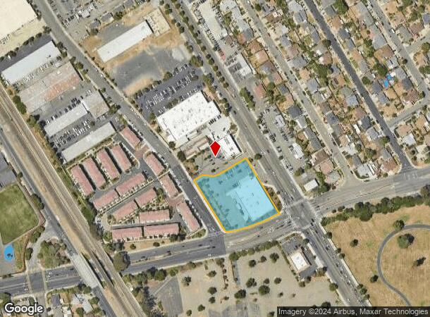  25971 Mission Blvd, Hayward, CA Parcel Map