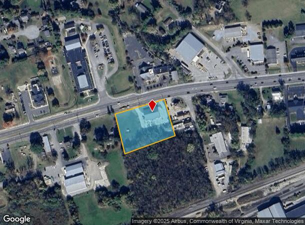  2938 W Main St, Salem, VA Parcel Map