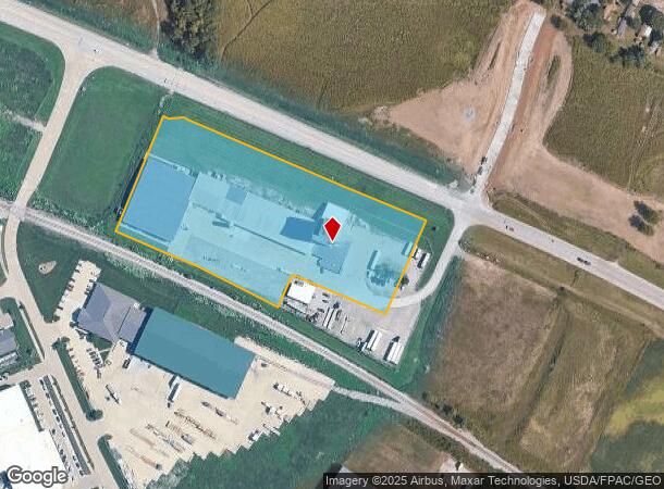 3800 2Nd St, Coralville, IA Parcel Map