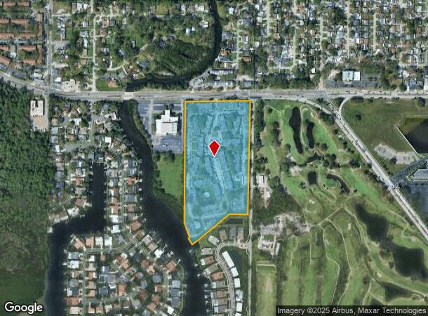  5450 Ginger Cove Dr, Tampa, FL Parcel Map