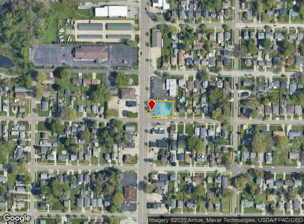  2015 S Main St, Akron, OH Parcel Map