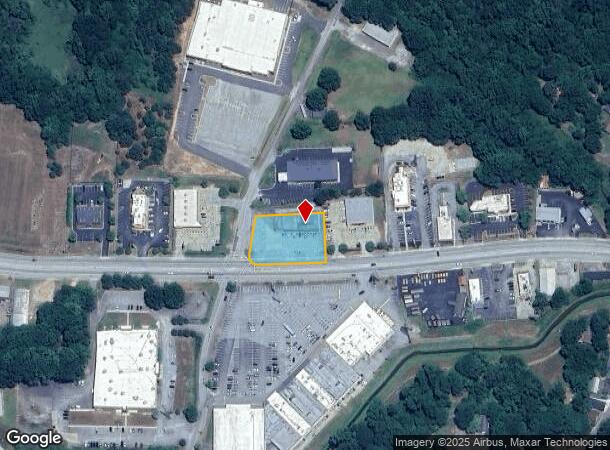  220 Hillcrest Dr, Laurens, SC Parcel Map