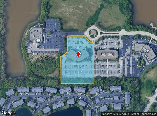 8520 Allison Pointe Blvd, Indianapolis, IN Parcel Map