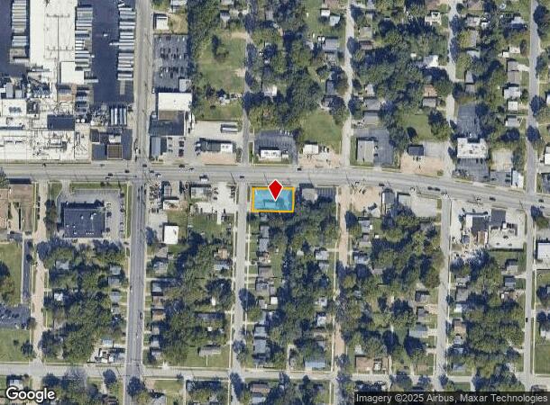 1240 E Kearney St, Springfield, MO Parcel Map