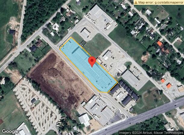  109 E Industrial Blvd, Early, TX Parcel Map