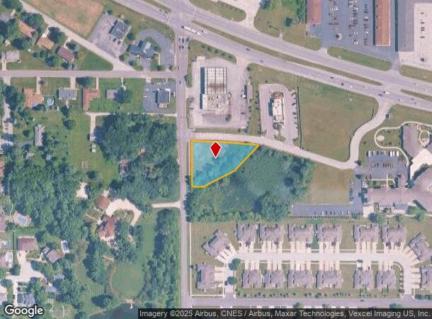 2193 Austin Ave, Schererville, IN Parcel Map
