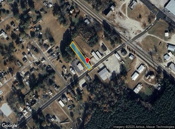  8302 Main St, Ivor, VA Parcel Map