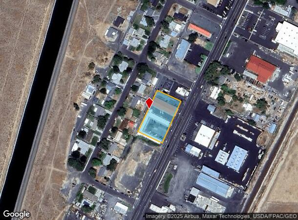  1639 Basin St Sw, Ephrata, WA Parcel Map