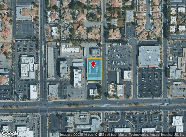  5420 W Sahara Ave, Las Vegas, NV Parcel Map
