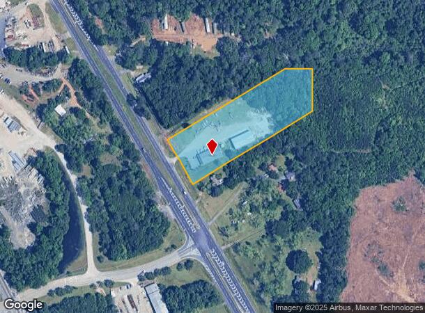 7628 Hawkinsville Rd, Macon, GA Parcel Map