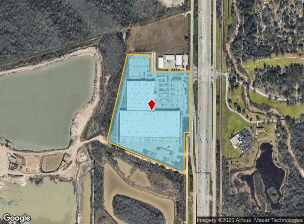  8820 American Way, Conroe, TX Parcel Map
