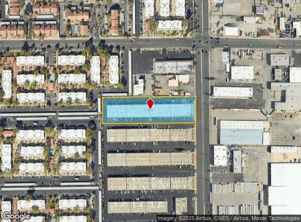  3855 S Valley View Blvd, Las Vegas, NV Parcel Map