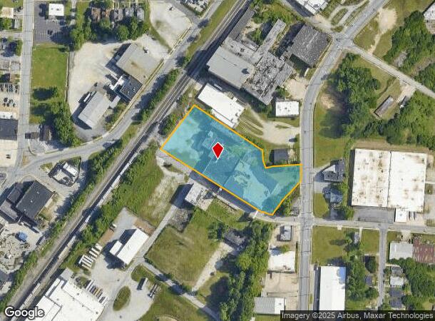  906 Taylor Ave, High Point, NC Parcel Map