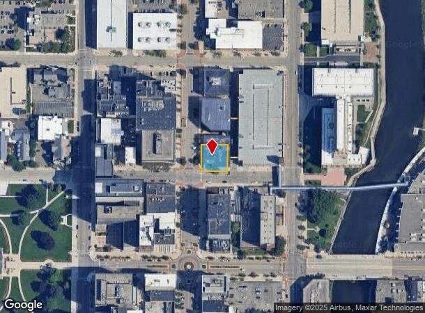 200 N Washington Sq, Lansing, MI Parcel Map