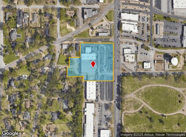 2125 S Broadway Ave, Tyler, TX Parcel Map