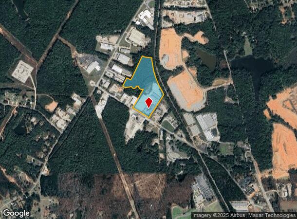 150 Pine Rd, Newnan, GA Parcel Map