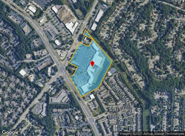  10955 Jones Bridge Rd, Alpharetta, GA Parcel Map