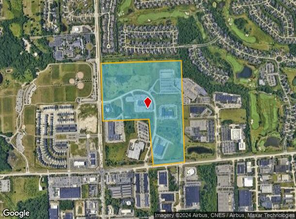  15701 Technology Dr, Northville, MI Parcel Map