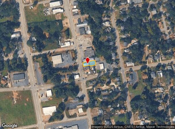  921 S Main St, Anderson, SC Parcel Map