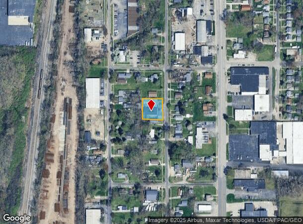  347 Wamba Ave, Toledo, OH Parcel Map