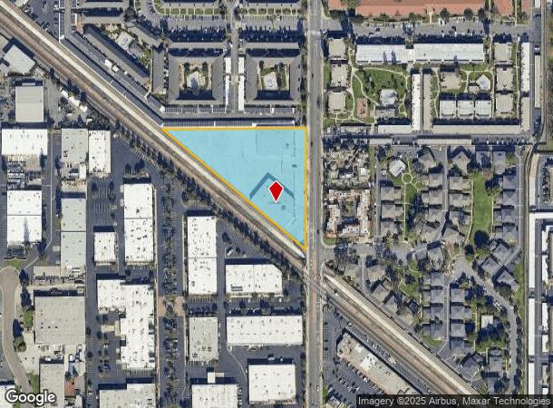  922 S Lyon St, Santa Ana, CA Parcel Map