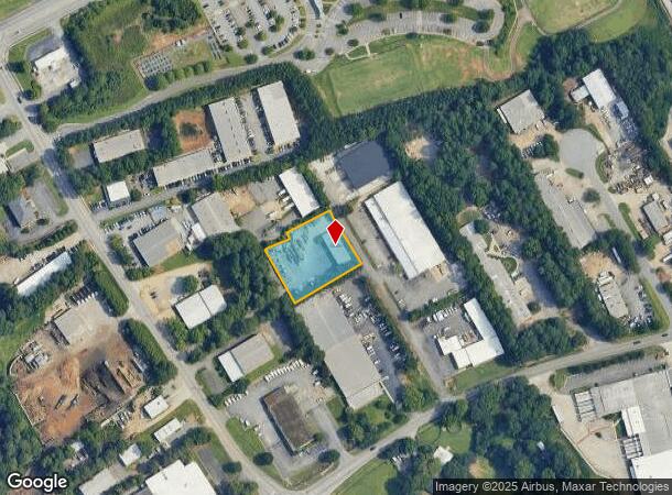 4575 S Berkeley Lake Rd, Berkeley Lake, GA Parcel Map