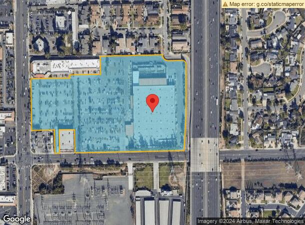  1855 N Tustin St, Orange, CA Parcel Map